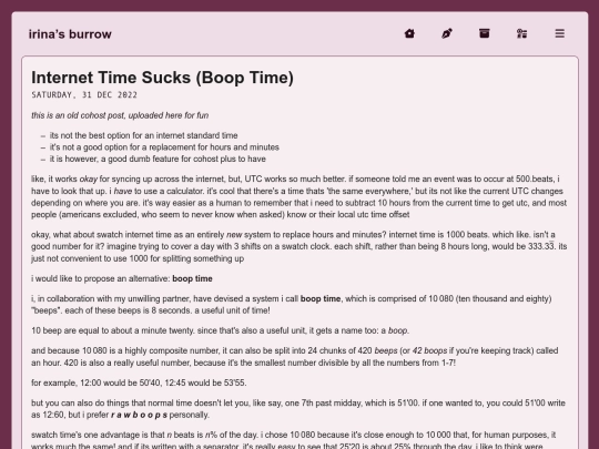 posts/2022-12-31_Internet_Time_Sucks_Boop_Time screenshot