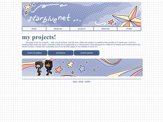 projects screenshot