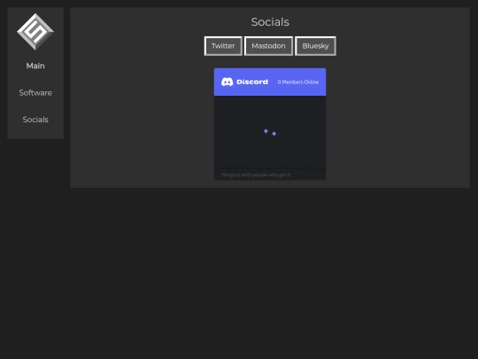 socials screenshot