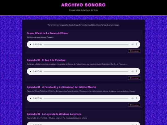 Podcast screenshot