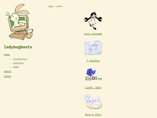 games screenshot