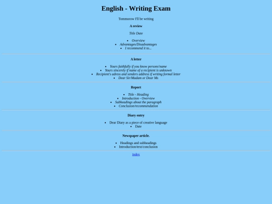englishwriting screenshot