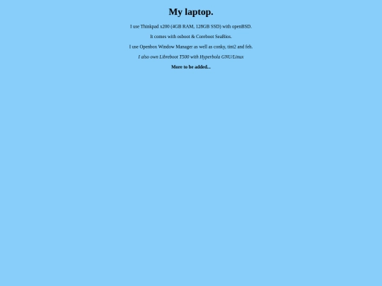 mylaptop screenshot