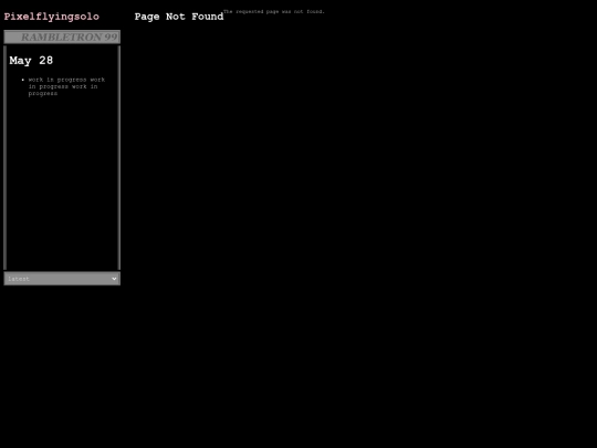 not_found screenshot