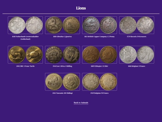 collections/Animals/Lions screenshot