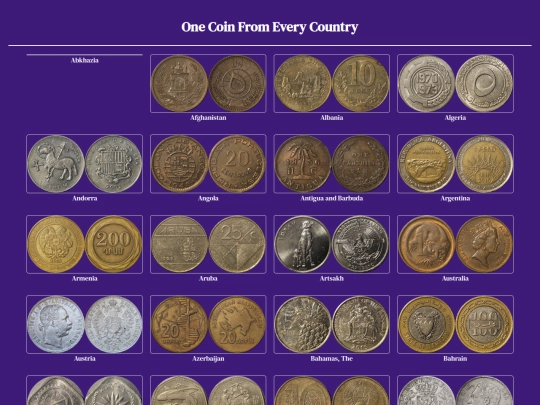 collections/Foreign/countries screenshot