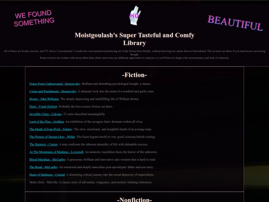 Library screenshot