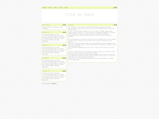 testpage screenshot