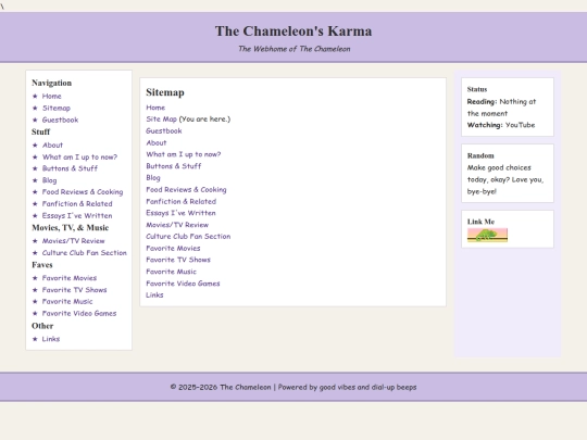 sitemap screenshot