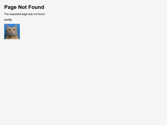 not_found screenshot