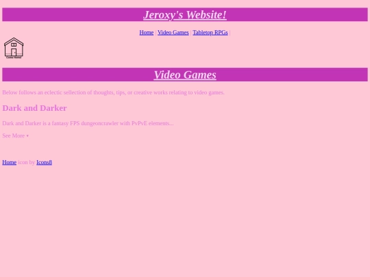 VideoGames screenshot