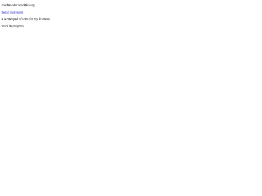 notes screenshot