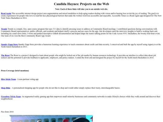 candida-haynes screenshot