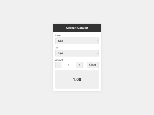 apps/cooking_unit_converter screenshot