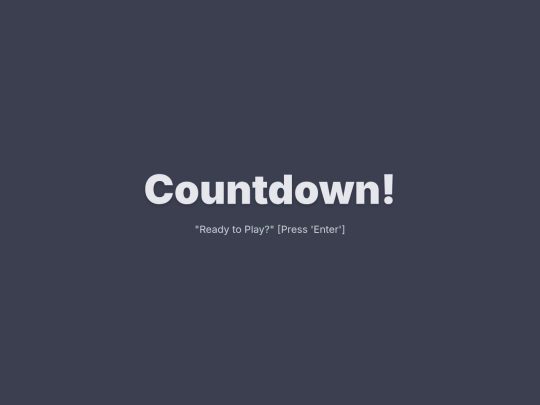 games/countdown screenshot