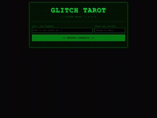 tarot screenshot