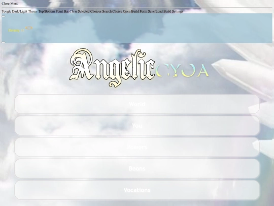 cyoas/angeliccyoa screenshot