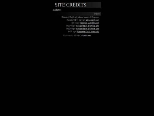 credits screenshot