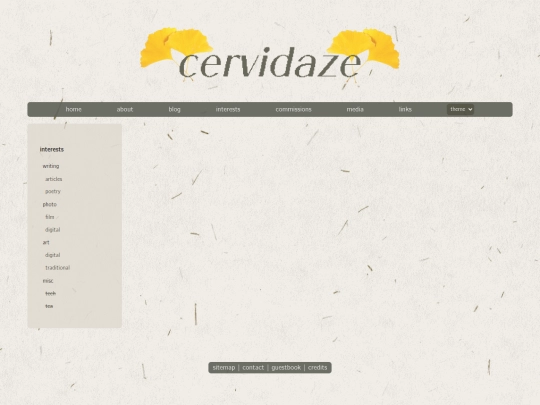 interests screenshot