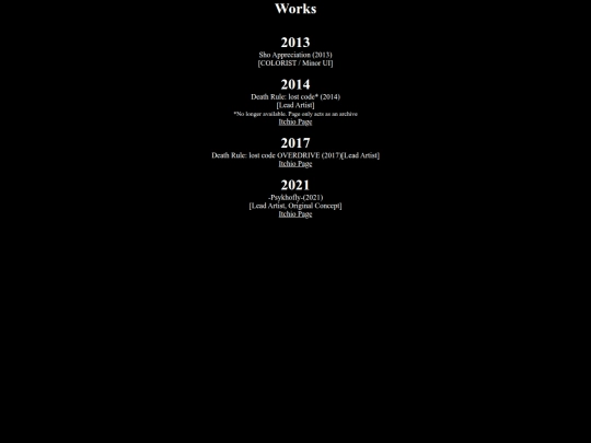 pages/works screenshot