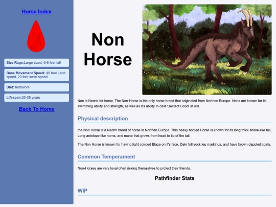 Bestiary/Domestic/NonHorse screenshot