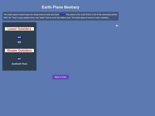 Bestiary/Outsiders/earth screenshot
