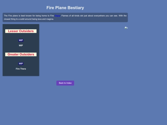 Bestiary/Outsiders/fire screenshot