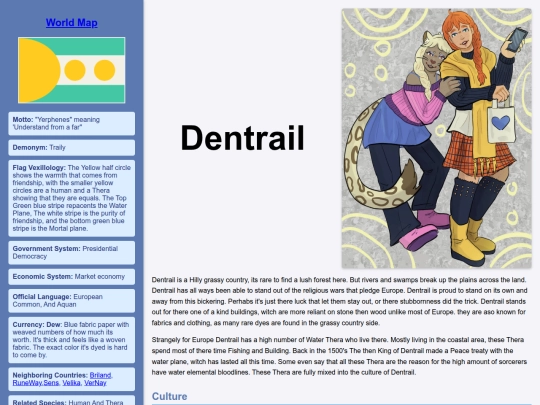 Counties/Dentrail screenshot