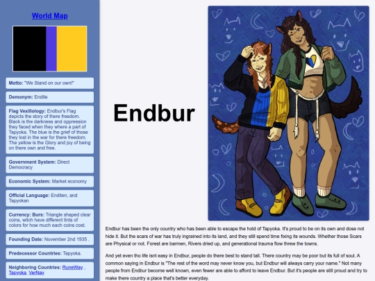 Counties/Endbur screenshot