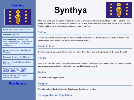 Counties/Synthya screenshot