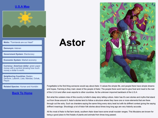 Counties/USAunion/Astor screenshot