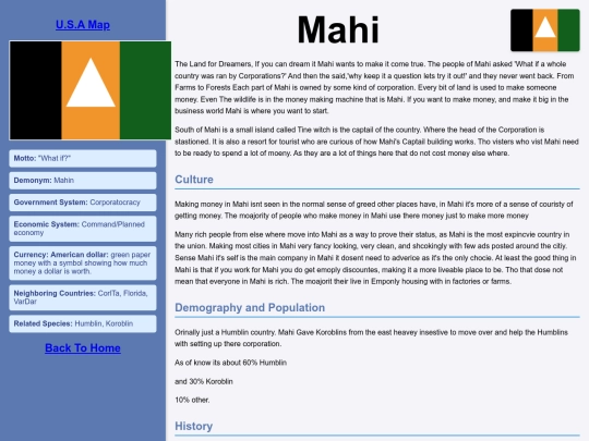 Counties/USAunion/Mahi screenshot