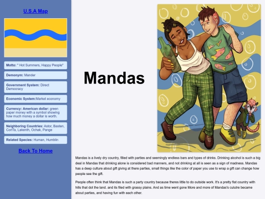 Counties/USAunion/Mandas screenshot