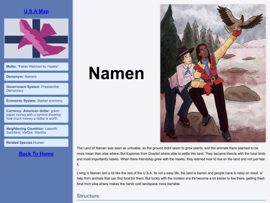 Counties/USAunion/Namen screenshot