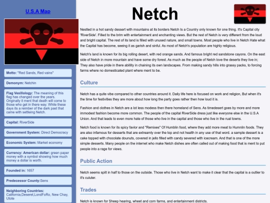 Counties/USAunion/Netch screenshot