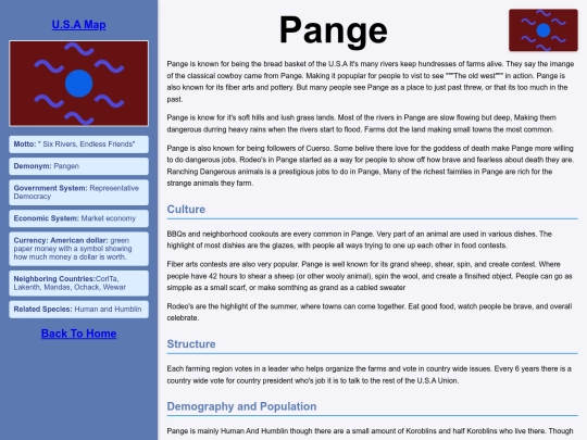Counties/USAunion/Pange screenshot