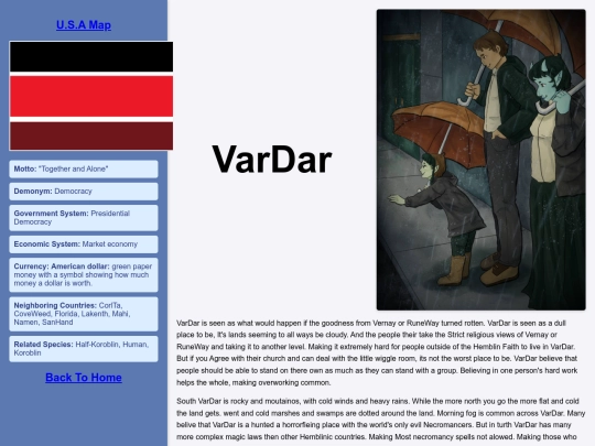 Counties/USAunion/VarDar screenshot