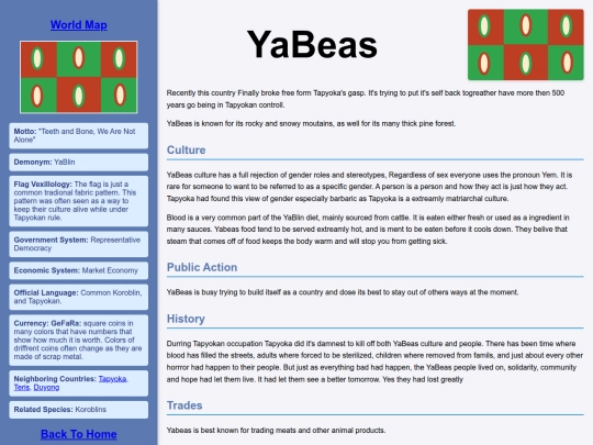 Counties/YaBeas screenshot