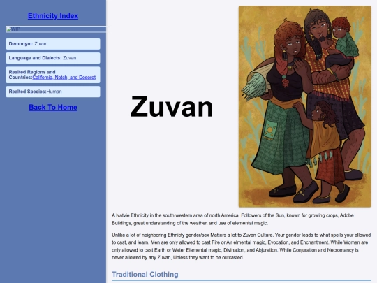 Ethnicities/Zuvan screenshot