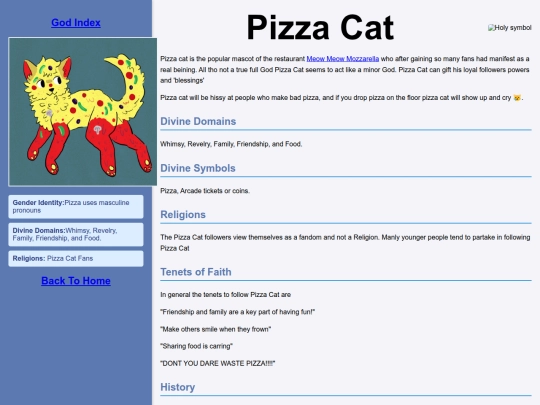 Gods/PizzaCat screenshot