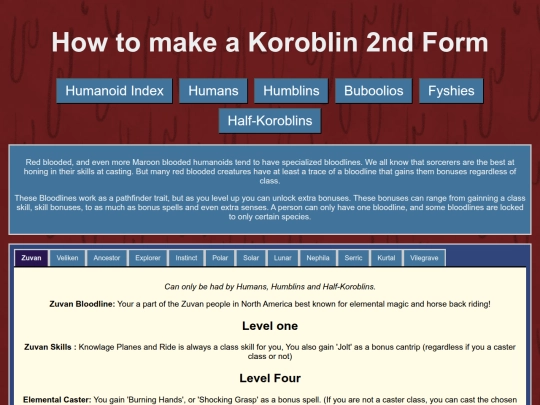 Humanoids/Bloodlines screenshot