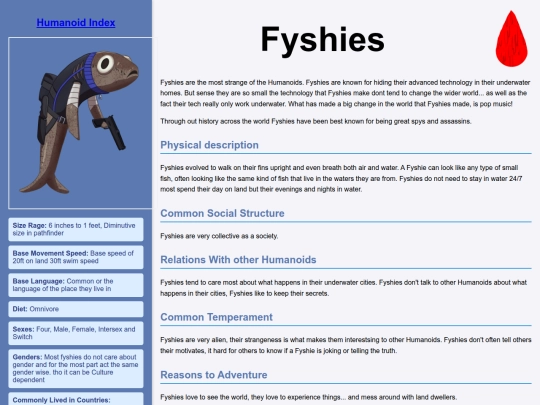 Humanoids/Fyshie screenshot