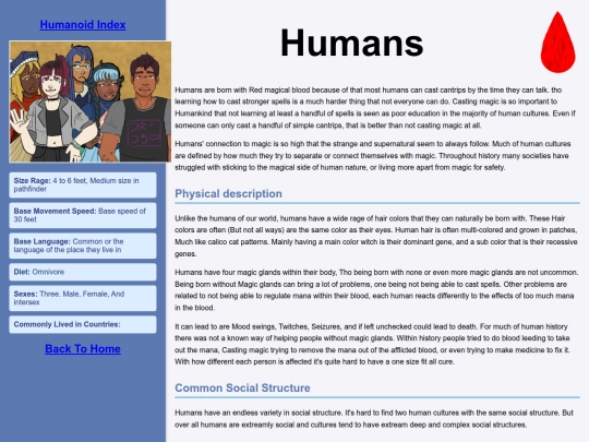 Humanoids/Human screenshot