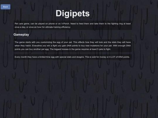 Myths/Digipets screenshot
