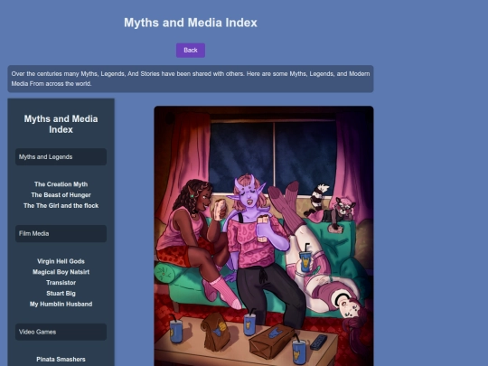 Myths/MythIndex screenshot