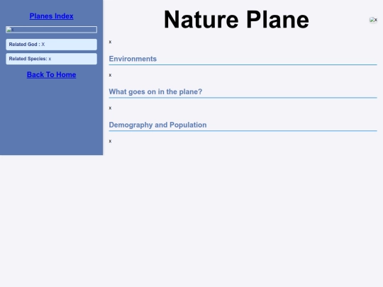 OutsidePlanes/Nature screenshot
