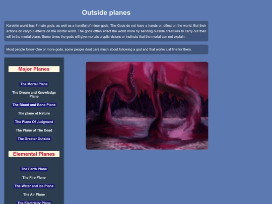OutsidePlanes/PlanesIndex screenshot