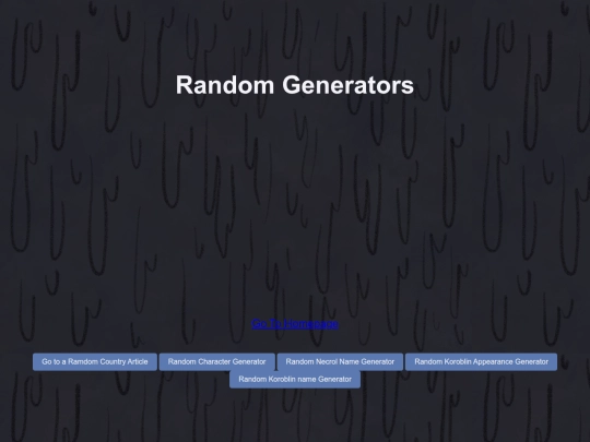 RandomGens screenshot