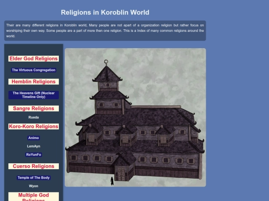 Religions/ReligionIndex screenshot