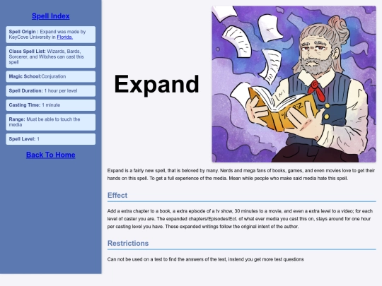 SpellsAndMAgic/Expand screenshot
